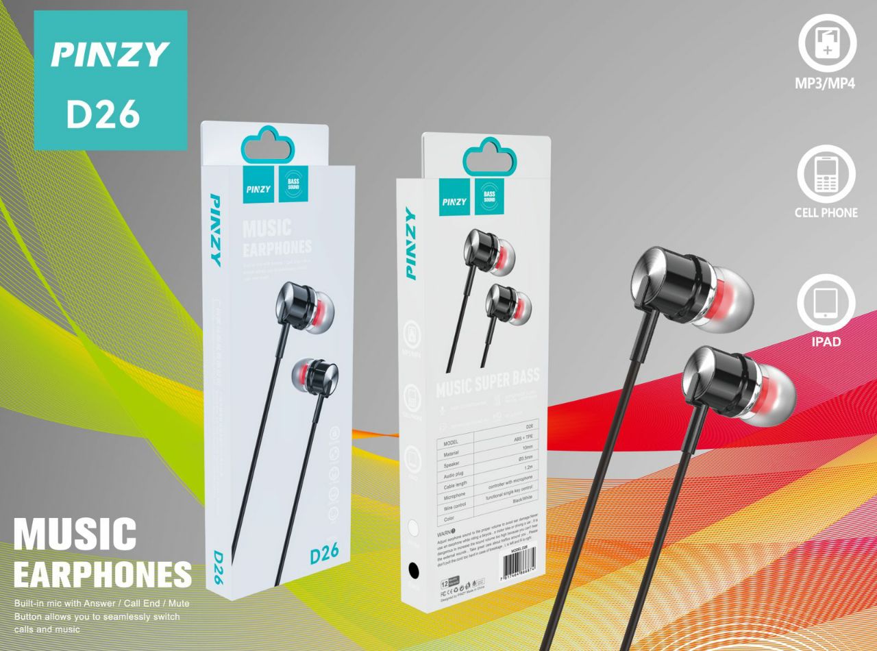 HEADSET PINZY D26